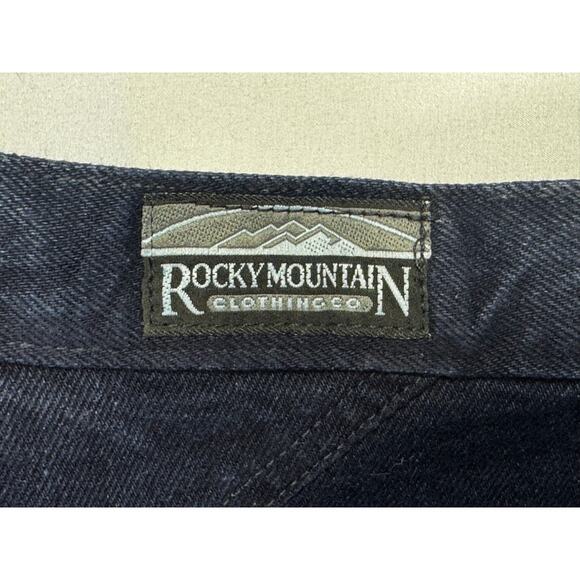 Vtg Rockies Women’s High Rise Straight Dark Wash Denim Jeans - 17/18 (34x37) - Picture 4 of 6